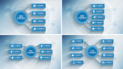 科技信息組織結(jié)構(gòu)_AE模板下載(編號:6859167)_AE模板