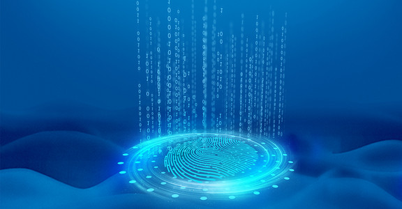 科技藍色背景信息化